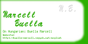 marcell buella business card